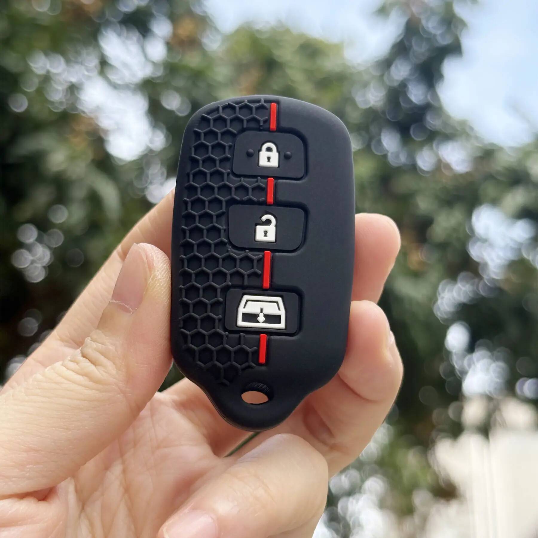 

Keychain Protection For Toyota 4Runner Sequoia Matrix Avalon Rav4 Tundra Key Case Fob Accessories