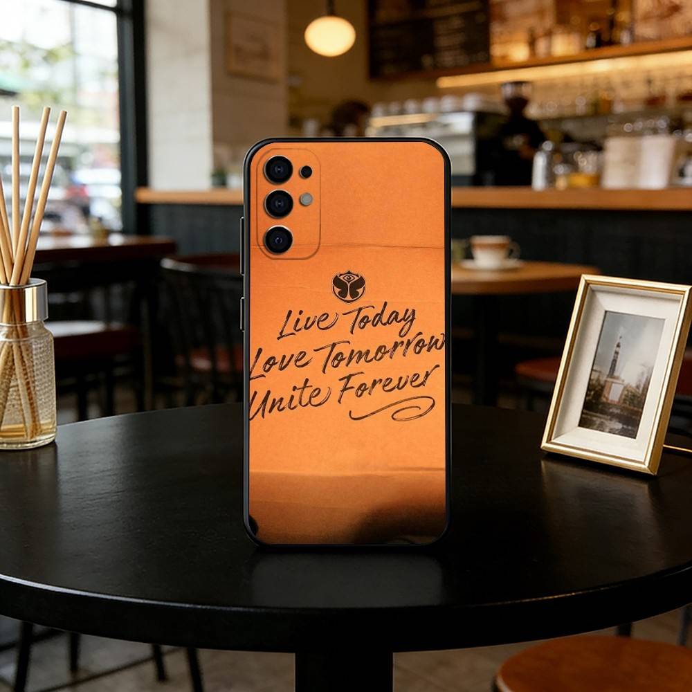 

Tomorrowland Phone Case For Samsung S25,S24,S21,S22,S23,S30,Ultra,S20,Plus,Fe,Lite,Note,10,Black Cover Samsung S24Plus