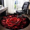 1pc Rose Chair Carpet for Office - Durable, Ideal for Chair Mats, Stylish & Functional Decorative Rug yy260203003