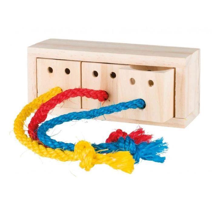 Kuber snack, i tre - 16 × 6 × 7 cm