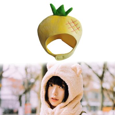 Ananas Hoeden Decoraties Pluche Hoed voor Verjaardag Vakantiefeest Maskerade Meisjes