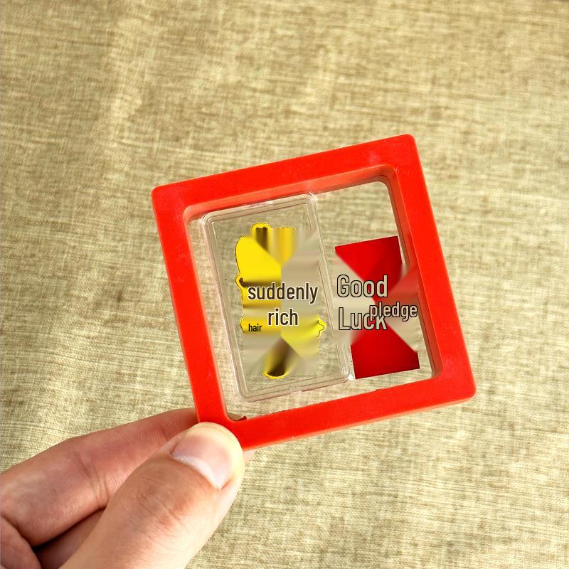 999 Pure Gold Mobile Phone Sticker for Good Luck and Wealth, Inspired by Shuibei's Prosperity.