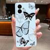 Case For Samsung Galaxy S26 Edge Flower Butterfly Protective Thin Casing Transparent Soft Silicone TPU Phone Cover