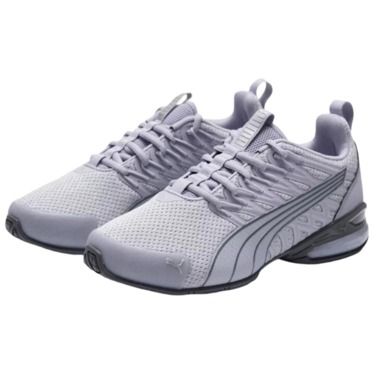 Puma Voltaic Evo Premium Comfortable Versatile Shock Absorbing Durable Breathable Lightweight Running Shoes Unisex Sneakers Light-Gray 311973-05