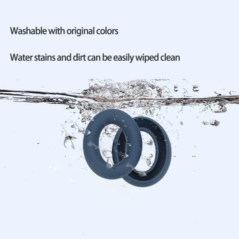 Silicone Earpads Ear Pads Head Beam Cover Ear Cushions Cover Earmuffs for ACCENTUM PLUS Gaming Headsets