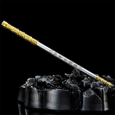 Black Myth Wukong Weapon Sun Wukong Monkey King Bar Game Anime Metal Weapon Model Ornament Crafts Gifts Toys