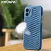Priedušný chladiaci kryt s odvodom tepla pre iPhone 12 Mini 11 Pro Max X XS MAX XR 7 8 6 6S Plus SE 2 Mäkký silikónový kryt