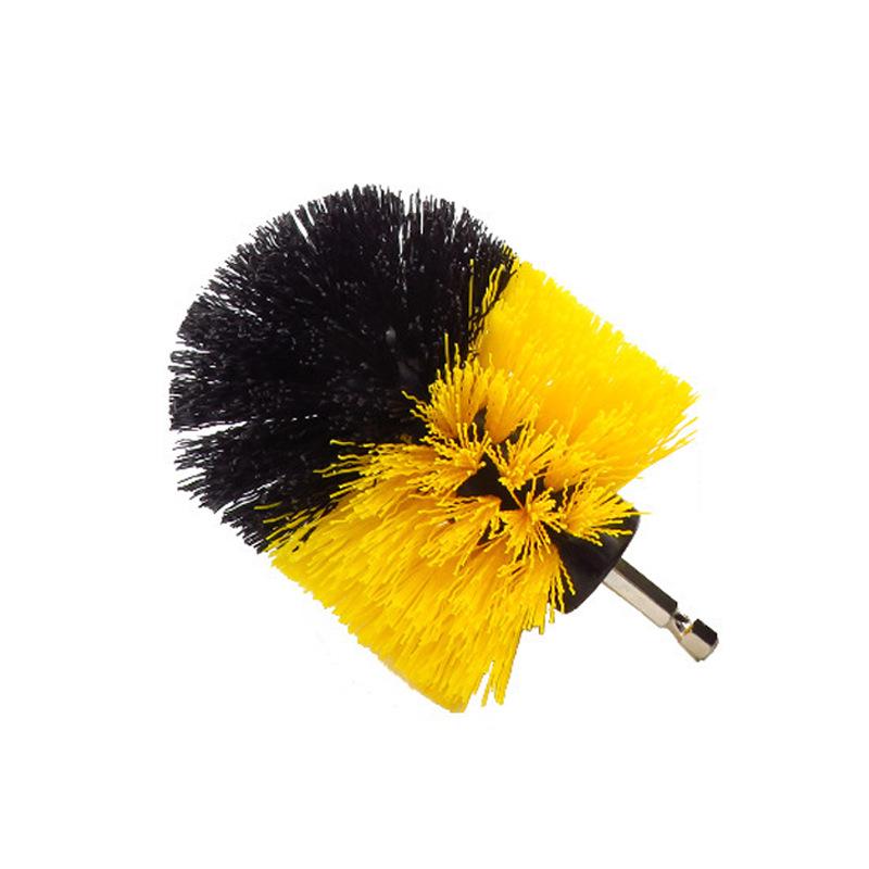 3-Piece Electric Drill Cleaning Brush Set for Cars, Discs, and Bathrooms