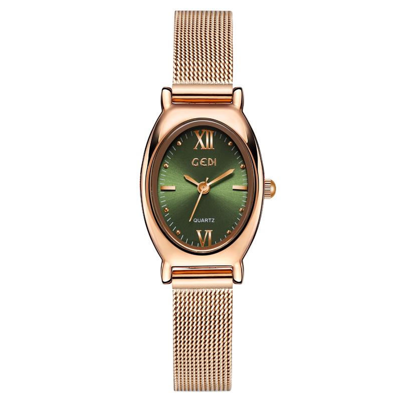 Oval High-End Women'S Watch, Small And Exquisite High-Value Guangzhou Watch, Women'S Waterproof Quartz Watch