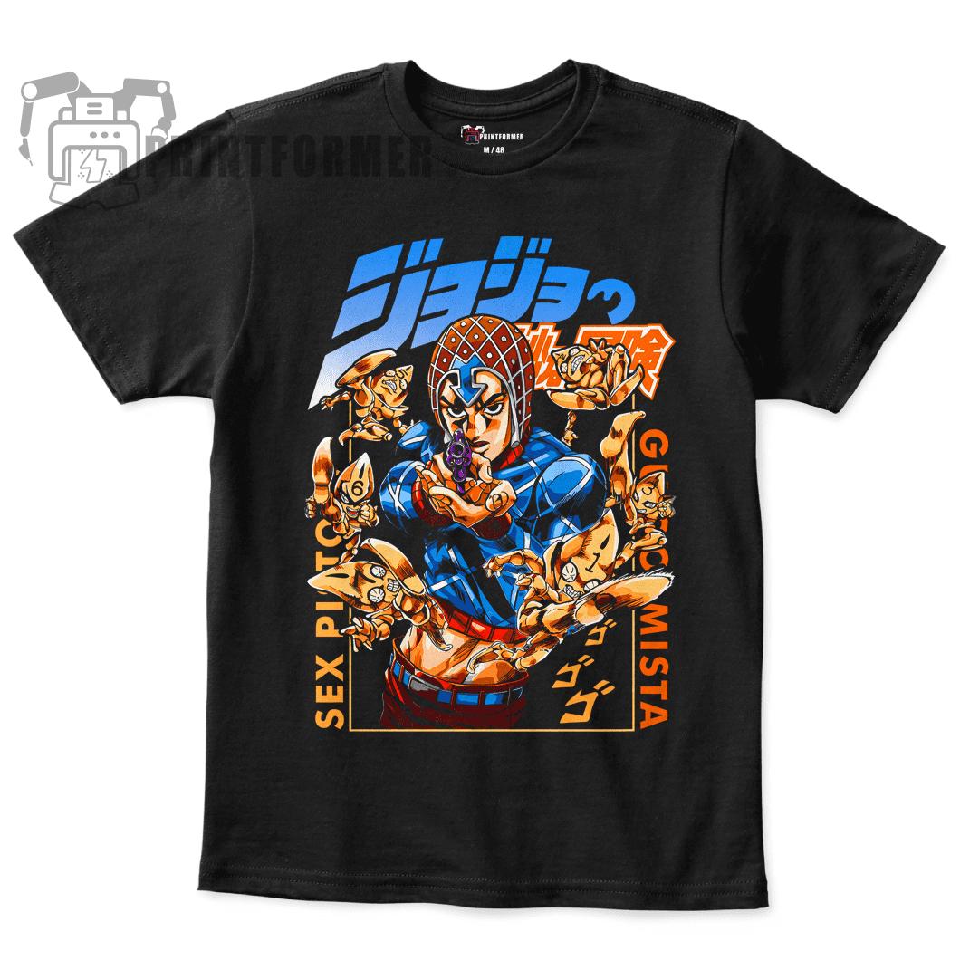 

Unisex T-shirt Jujutsu Kaisen jojo style Stad Master Todo – stand Takada 5XL