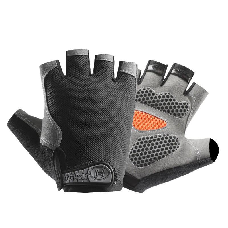 Unisex Breathable Non-Slip Fingerless Gloves for Outdoor Fitness, Cycling, Climbing & Mountaineering
