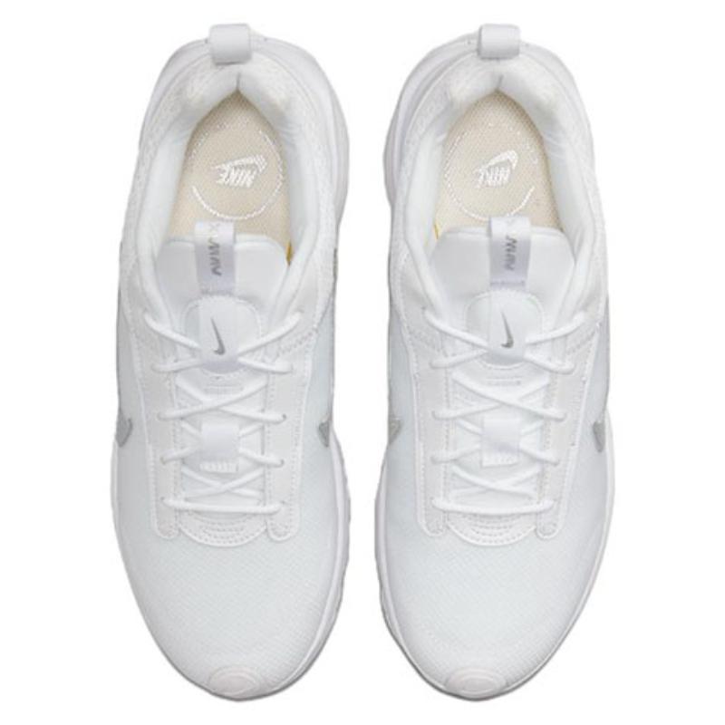 Nike Air Max Intrlk White Metallic Silver Women's Sneakers Casual Shoes DV5695-100