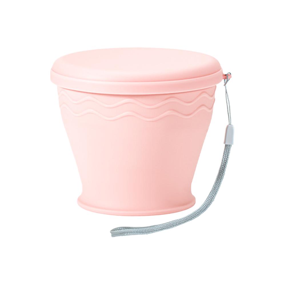 Macaron Silicone Folding Water Cup Portable Outdoor Travel Companion Eco-Friendly Compression Coffee Cup