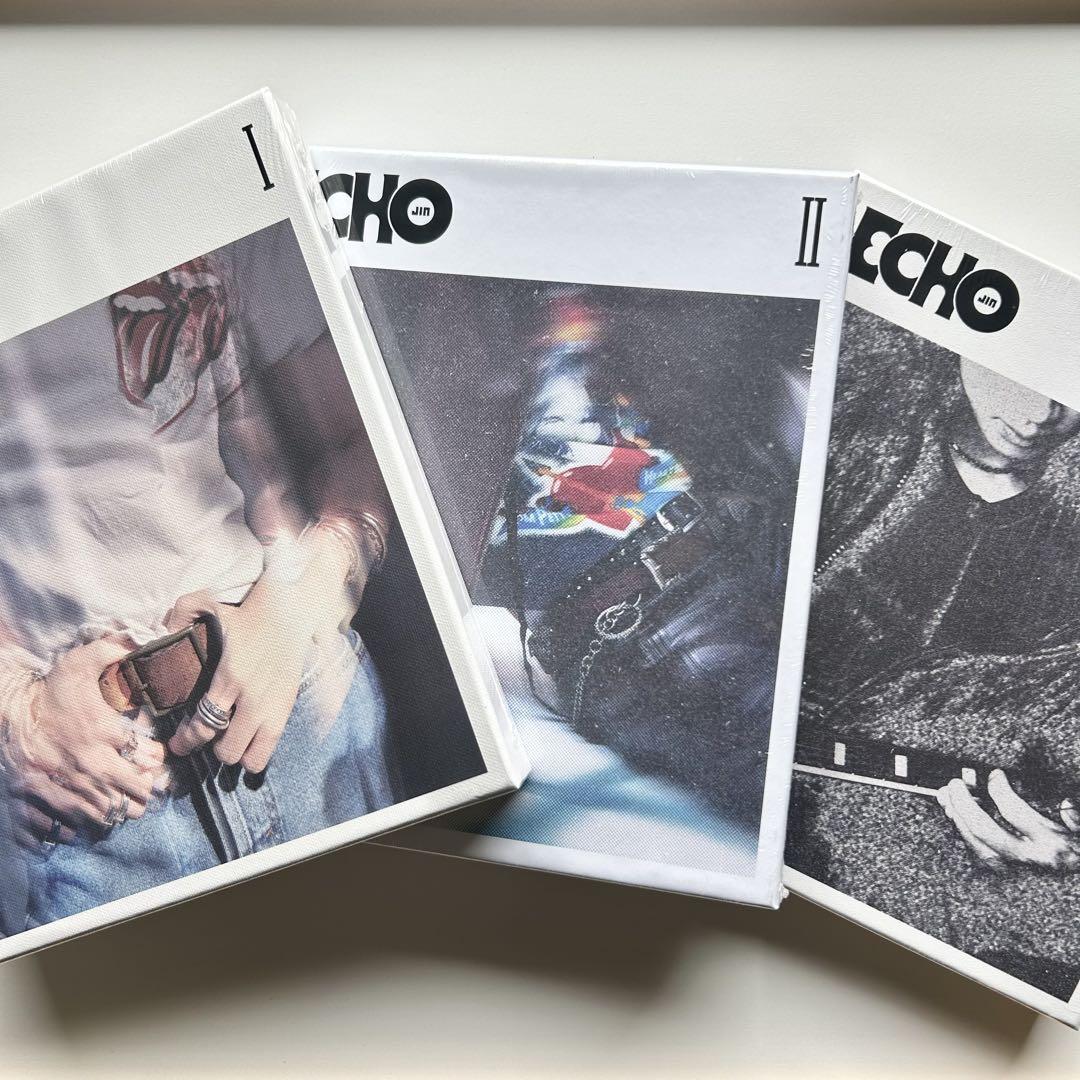 

[USED] BTS JIN ECHO CD Album 3-piece set