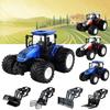 2.4g Alloy Rc Farmer Engineering Tractor Toy For 4-6 Years Kids