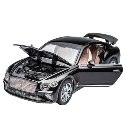 1/24 Ölçekli Bentley Continental GT pres döküm model araç Oyuncak, Geri Çekin Oyuncak Araç Ses ve Işık ile Çocuklar için Yürümeye Başlayan Erkek Kız Hediye Koleksiyonu