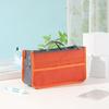 Multifunctional Bi-Fold Storage Bag Double Zipper Large Capacity Storage Arrangement Makeup Toiletries Large Classification Bag