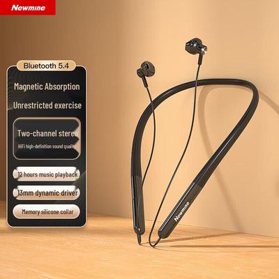 Newsmy C6 Neckband Wireless Bluetooth Earphones