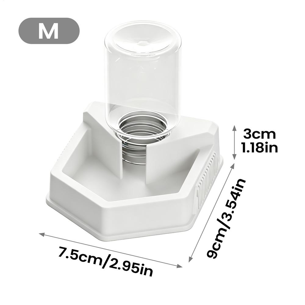 Automatic Reptile Water Dish Reusable Container Creative Feeder Station Ornament Drinking Tool for Snakes Tortoise Geckos