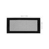 2pcs Silicone Floor Vent Cover 4X10 Flush Mount Hvac Grille For Basement Mobile Home Dust Guard Mesh Airflow Deflector -