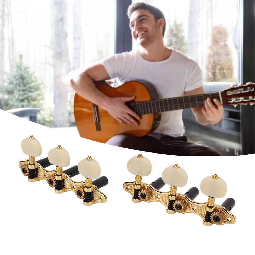 3L3R Configuration Classical Guitar Tuners String Tuning Pegs  Classical Guitars