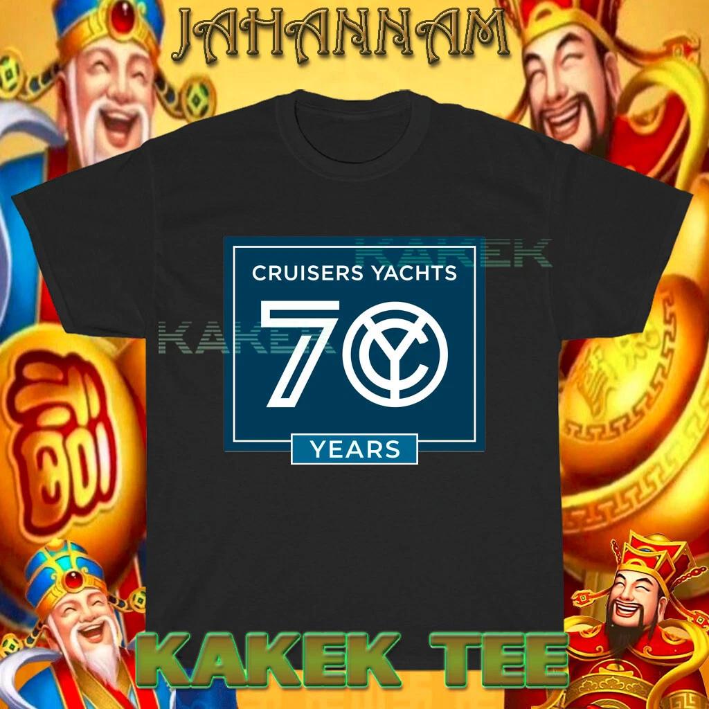 New Cruisers Yachts Performance 70 Year LogoAmerican Funny T shirt Size S to 5XL S