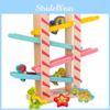 Layer Wooden Six And Four Layer Racing Gliding Track Set Children Puzzle Toy