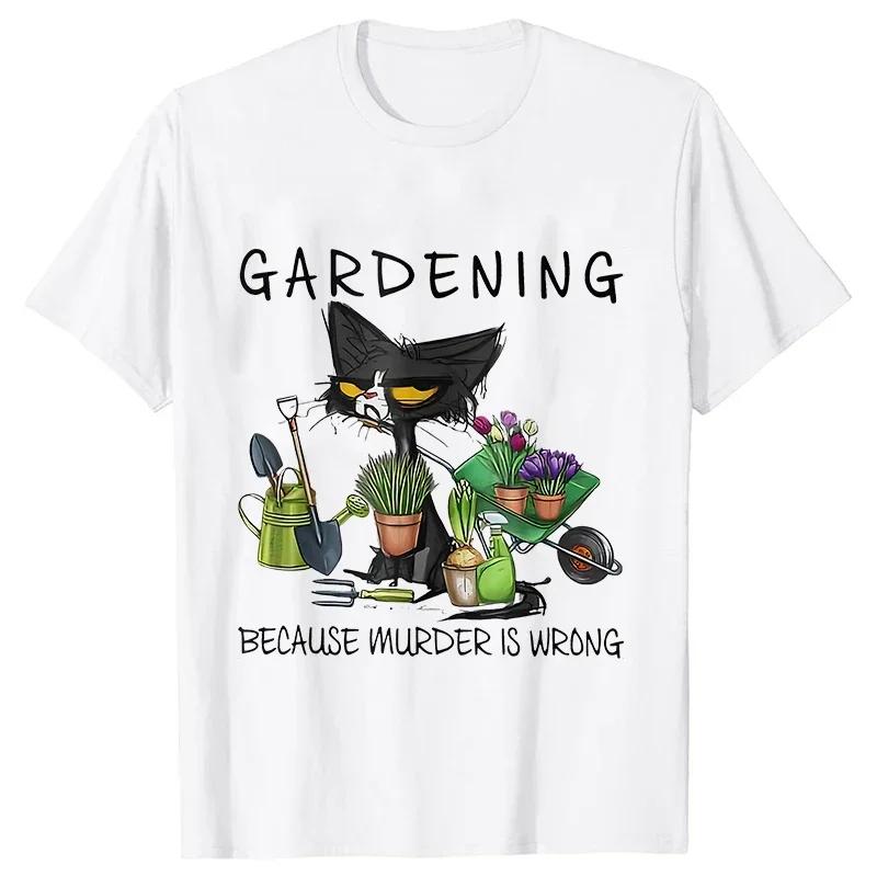 Graphic TShirt Clothes Summer Women Fashion Tshirts Funny Gardening Aesthetic Clothes T Shirt Women Streetwear Short Sleeved
