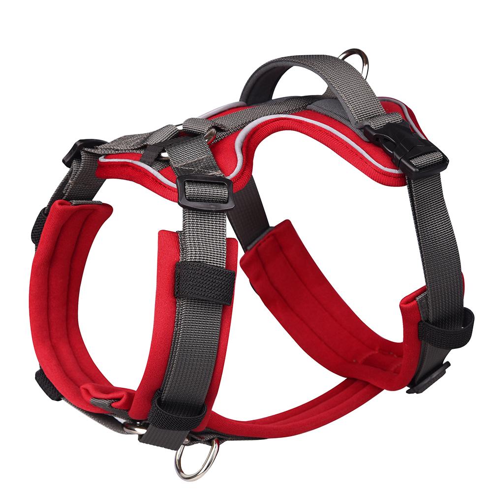 No Pull Dog Harness Reflective Pet Harness Vest With Control Handle For Small Medium Large Dogs Walking Training Harnesses