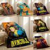 Cartoon I-Invincible-S Blanket 3D Flannel Blanket Soft Throw Art For Home Decor Bedroom Sofa Naps Picnic Birthday Present Gifts