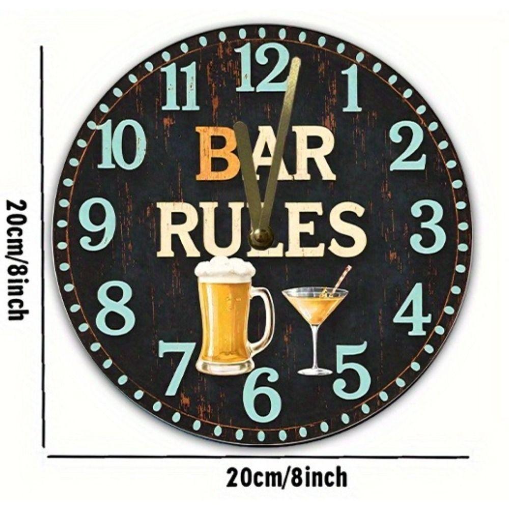 Segno in Latta Metallico Birra Decorazione Murale 20x30cm
