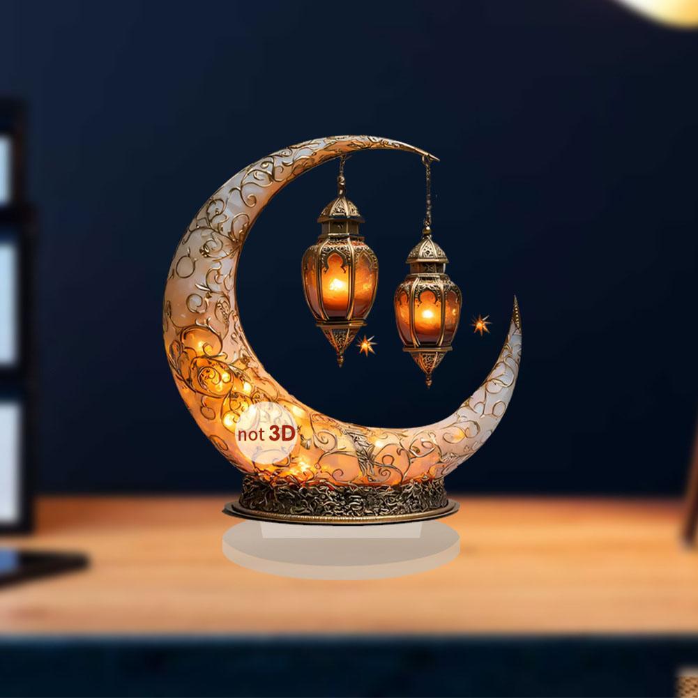 1 Piece Moon Lamp Home Decoration Ornament For Desktop Ideal Family Gift Table Ornament Desktop Decor Stylish Home Decor Ho X3N3