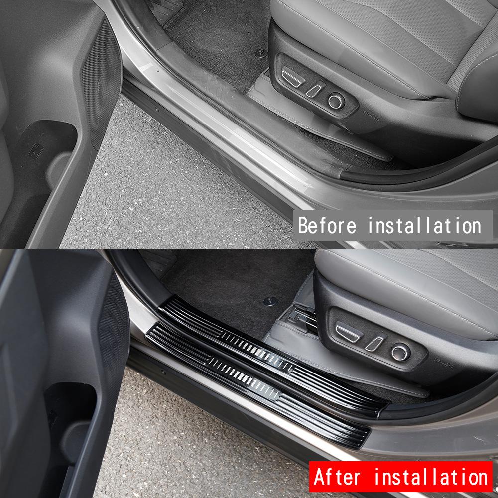 Toyota RAV4 Stainless Steel Door Sill Trim for 26 Models