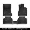 BMW 5 Series 520i/i5 Floor & Trunk Mats (2023-2025), TPE Material.