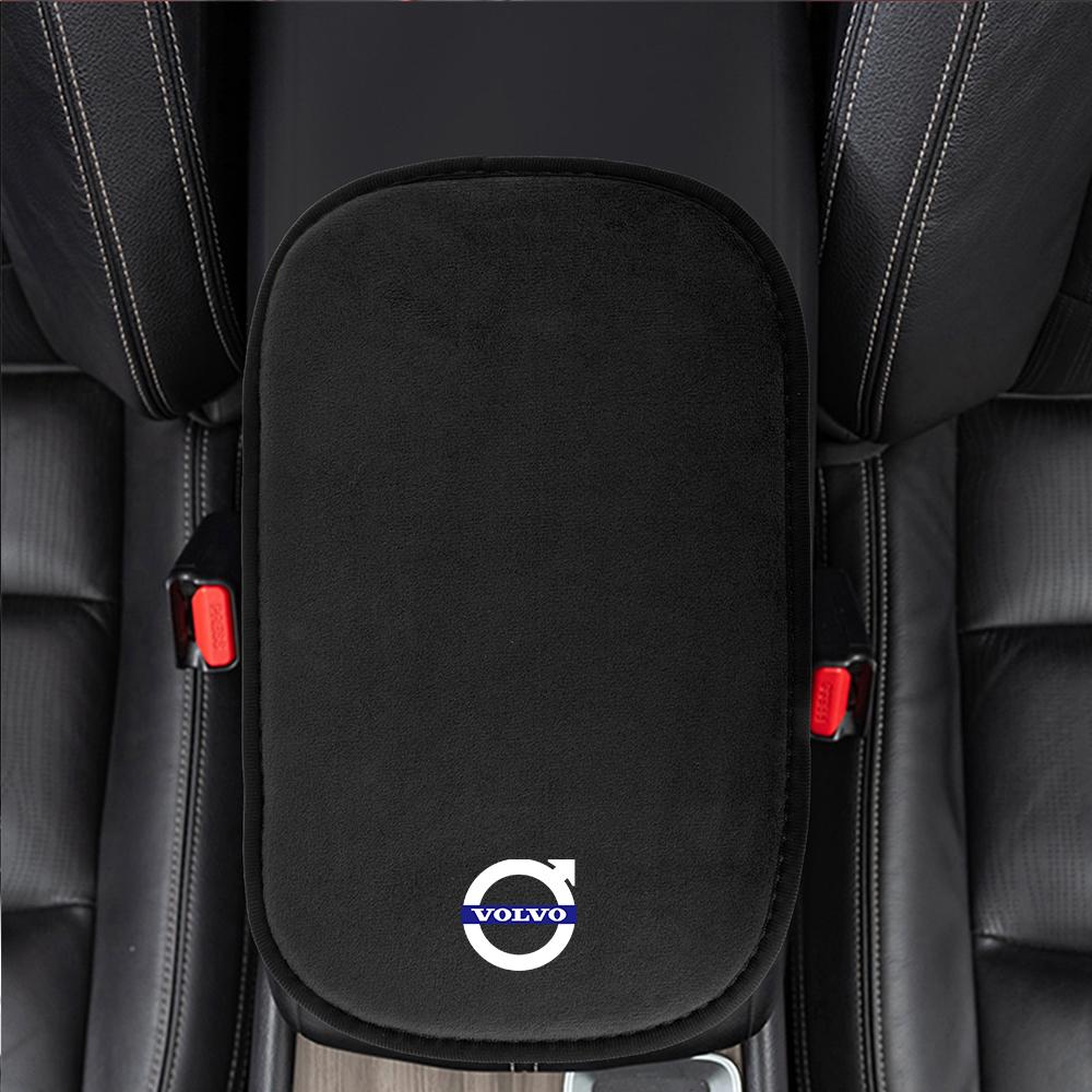 Tapis de Boîte Accoudoir de Voiture Console Centrale Coussinet d'Accoudoir Accessoires Pour Volvo R Design Xc60 V50 V40 Xc90 S60 S40 V90 V60 Ex90 Xc40