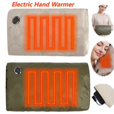 Elektrischer Handwärmer Heißbeutel Sicherheit Wiederverwendbar Elektrische Beheizte Handschuhe USB-Aufladung Schnelle Heizung Handmuff für den Winter Wärmere Tasche