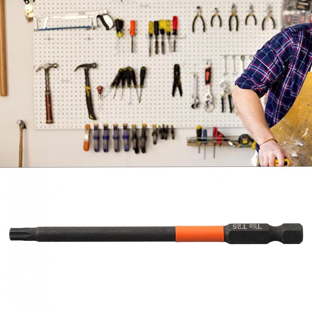 Practical Screwdriver Bit T10-T40 1/4 Inch Hex Head