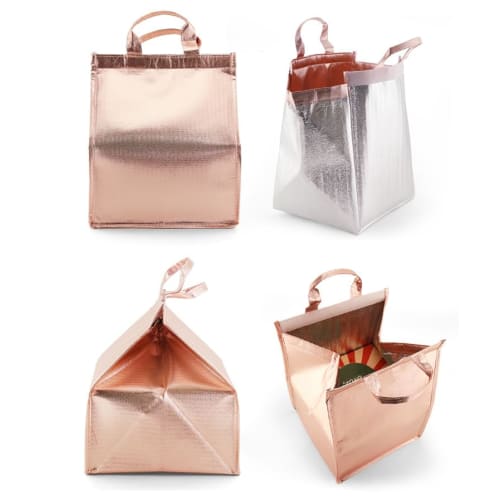 Insulated Lunch Bag, Foldable Aluminum Lunch Bag, Birthday Cake Bag, Compact Cake Box, Simple Cooler Box, Refrigerated/Waterproof/Insulated, Portable,