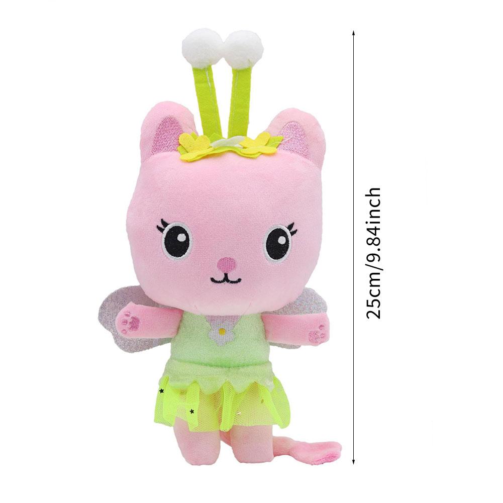 

Горячая Плюшевая Игрушка Дом Габби Меркат Мультяшная Мягкая Улыбающаяся Кошка Обнимашка Куклы Габби для Девочек Детские Подарки на День Рождения 03#