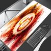 Galatasaray S.K Theme Premium Non-slip Mouse Pad with Stitched Edges,Durable Rubber Material,for Desktop & Gaming Great Gifts