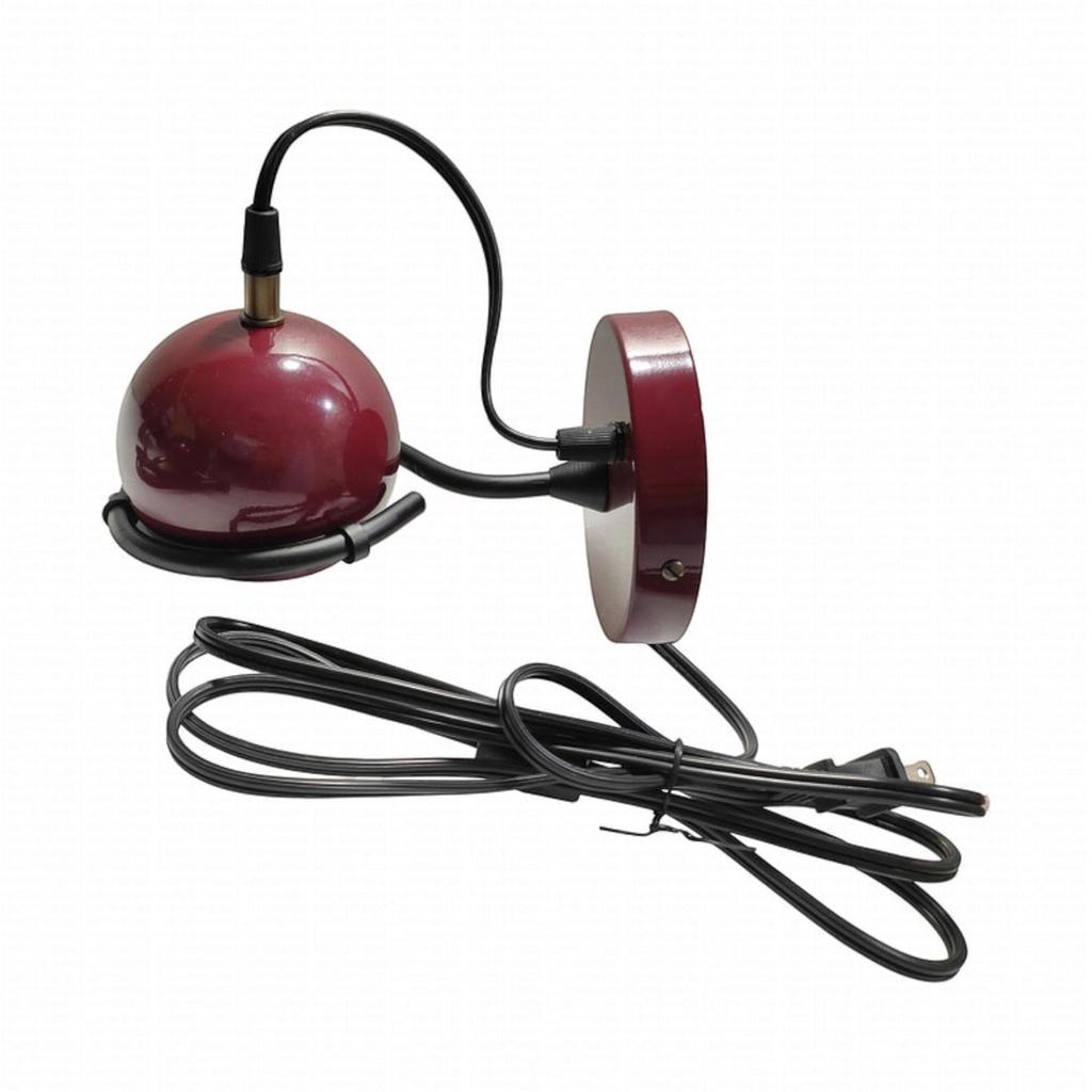 Luminária de parede Denney Sconce Mid Century Industrial Lamps Luminária de parede Blood Red Sconce, arandelas modernas artesanais de estilo italiano (solteiro)