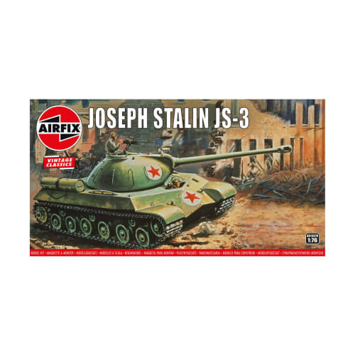 Airfix 1/76 scale Soviet JS-3 Heavy Tank Plastic Model X-1307V
