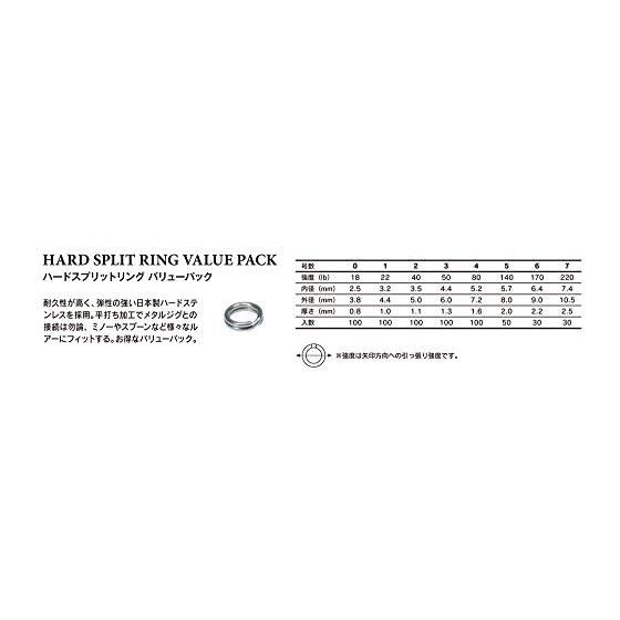 XESTA Split Ring Hard Split Ring Value Pack #7