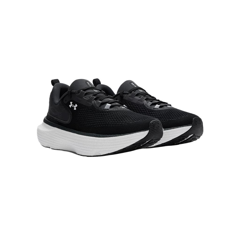 Under Armour HOVR Infinite Elite 2 Black White Men Sneakers Anthracite 3028169-001