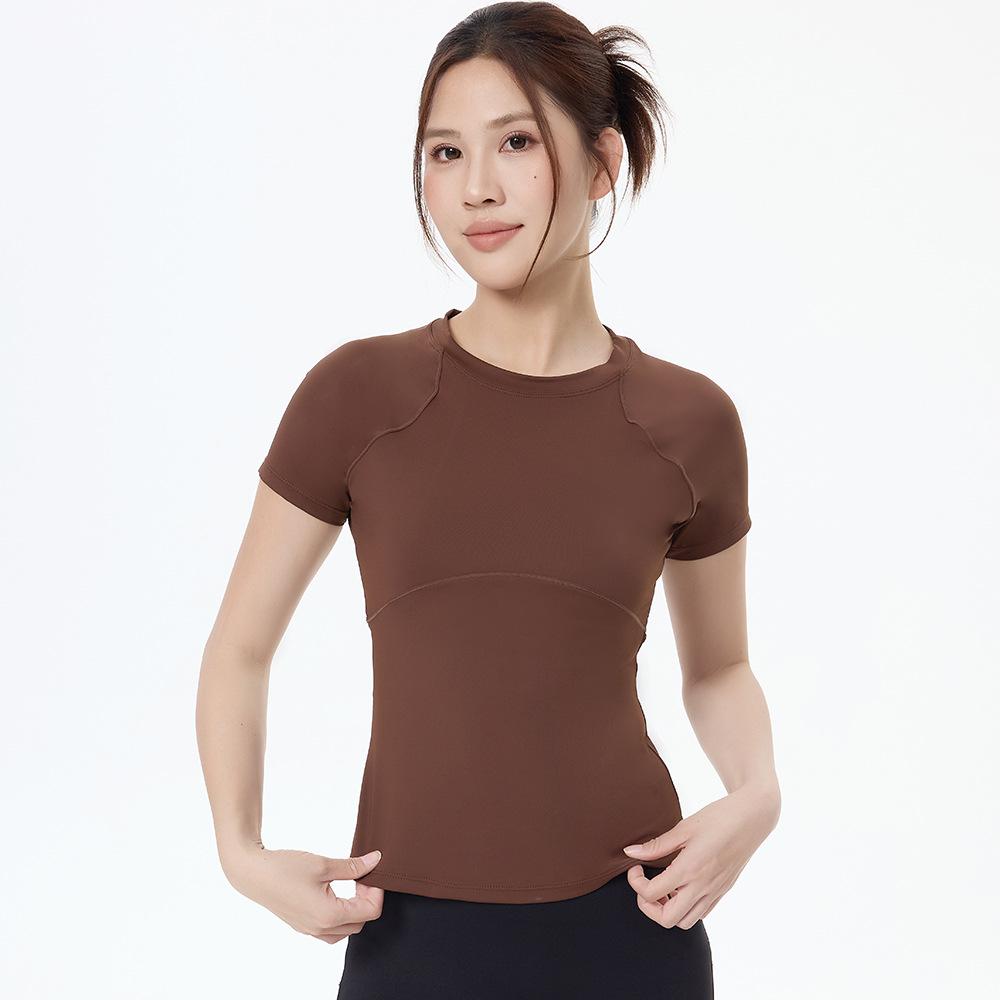 Women's Slimming Quick-Dry Breathable Yoga & Fitness Short-Sleeve Top