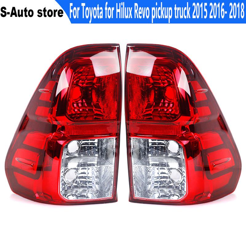 For Toyota for Hilux Revo pickup truck 2015 2016 - 2018 Left Right Tail Light Lamp With Harness Brake Rear Lamp Left Right Side Left