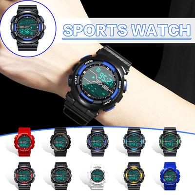 Digitální hodinky H-onhx LED Různé styly skvělých sportovních elektronických hodinek se 4 tlačítky Life vodotěsné hodinky