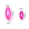 100-200 Stück Wassertropfenform ABS Imitation Perlen Bunt Oval Reis Lose Perlen Für DIY Schmuckherstellung Armband Halskette
