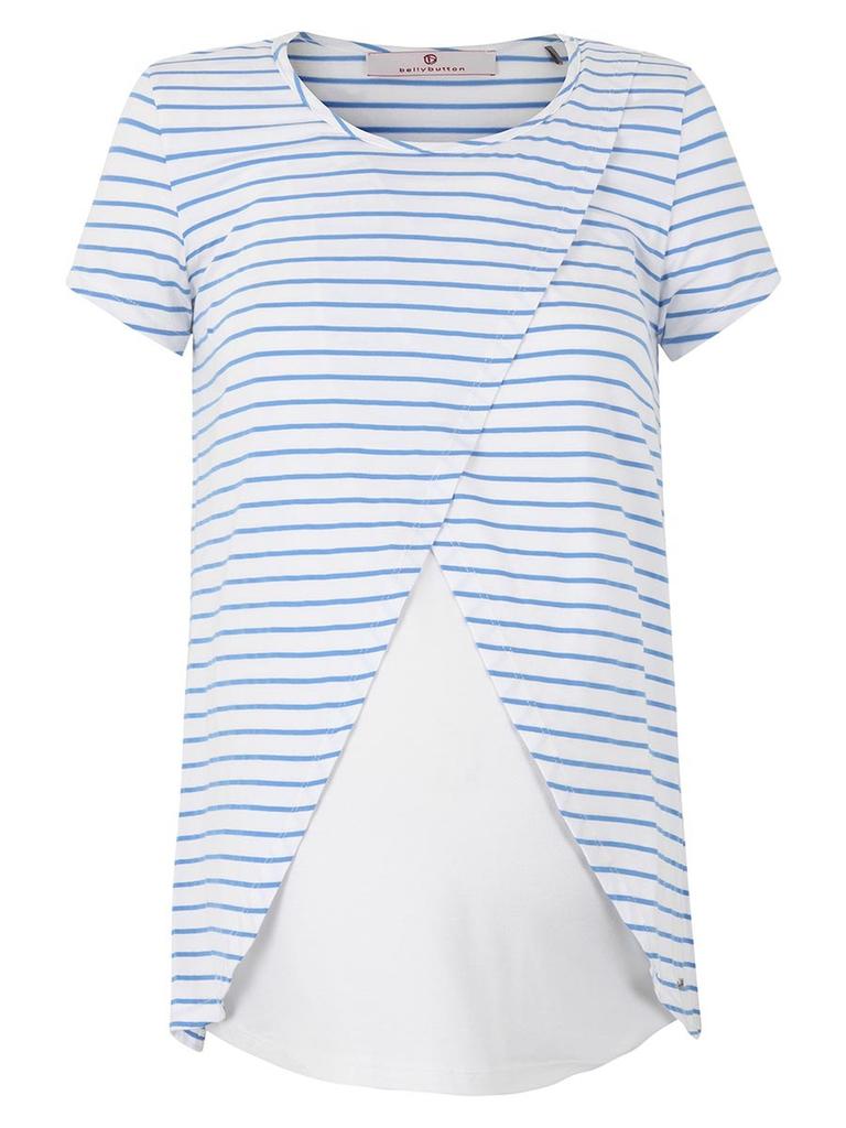 Damska Bluzka Do Karmienia Niebieska Bellybutton Maternity