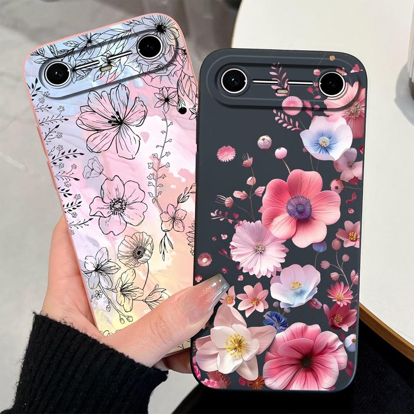 Voor Tecno Pova Slim / Spark Slim Telefoonhoes Olieverf Hart Liefde Mat Siliconen Hoesje Voor Tecno SparkSlim / PovaSlim Behuizing